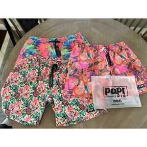 NWT Lot of 3 Papi swim trunks from Berry Beachy size XL and L